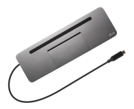 i-tec USB-C Metal Ergonomic 4K 3x Display Dock  PD 85W + Zasilacz - 1278578 - zdjęcie 3